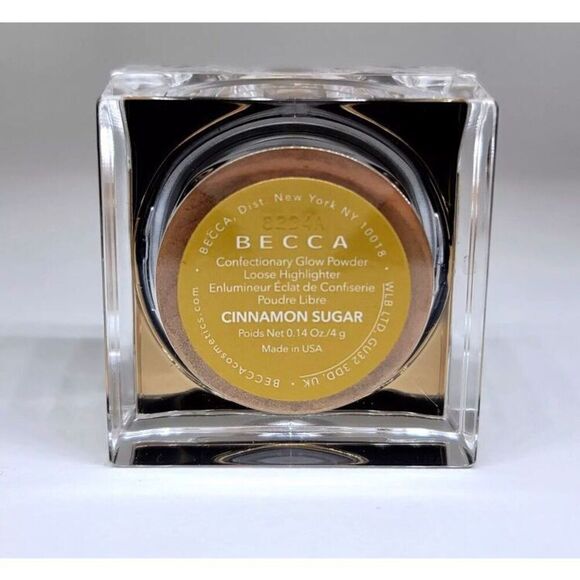 BECCA + Chrissy Teigen - NWOT Glow Powder/Loose Highlighter in Cinnamon Sugar - Picture 9 of 15